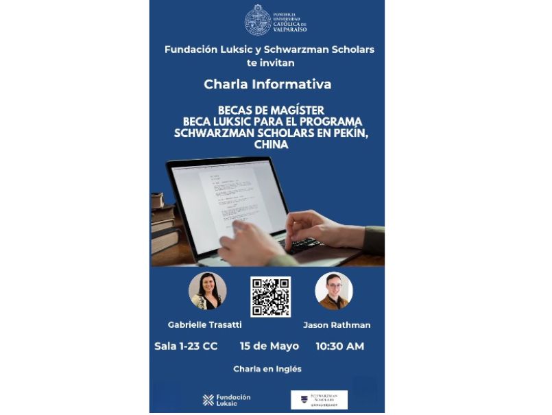 Charla informativa de beca Luksic para programa Schwarzman Scholars
