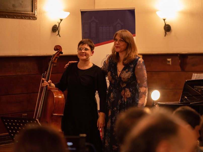Dúo Aurys ofreció concierto de cámara en el Club Alemán de Valparaíso