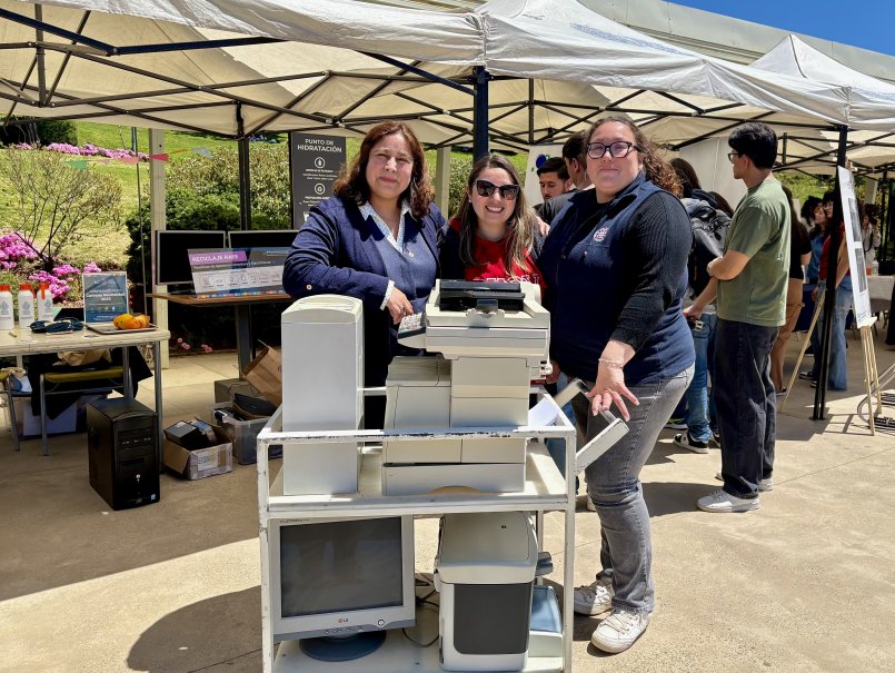 Universidad recicló más de 120 kilos de aparatos eléctricos y eléctricos en el Mes de la Sostenibilidad