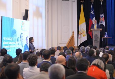 PUCV fue la sede del primer seminario de la Alianza por el Desarrollo de la Región de Valparaíso