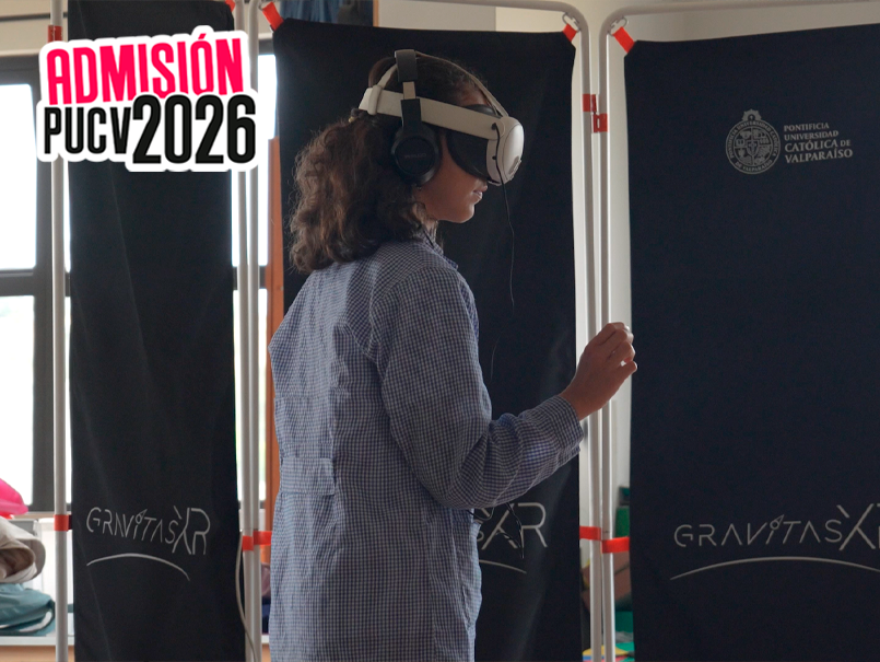 Futuras profesoras de la Escuela de Pedagogía PUCV llevaron experiencia inmersiva en Realidad Virtual al Colegio San Antonio de Villa Alemana