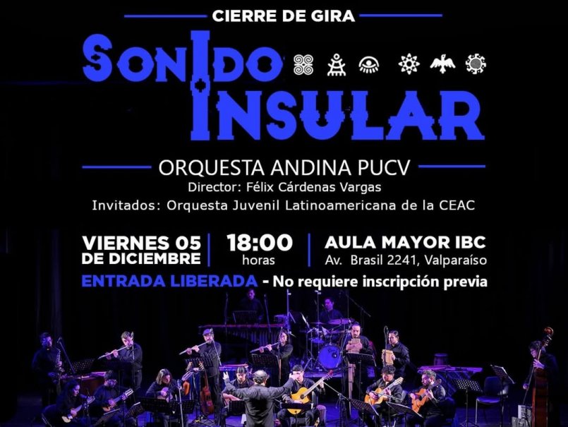 Orquesta Andina ofrecerá concierto de cierre de la gira Sonido Insular
