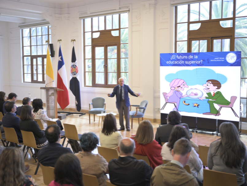 Conferencia internacional de Jamil Salmi abordó los desafíos de la calidad en el postgrado