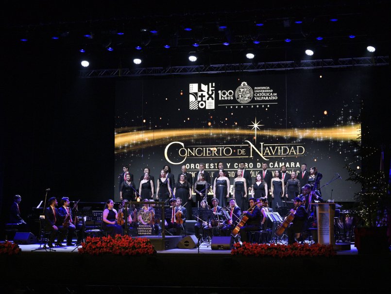 GALERÍA: Revive el Concierto de Navidad de la PUCV