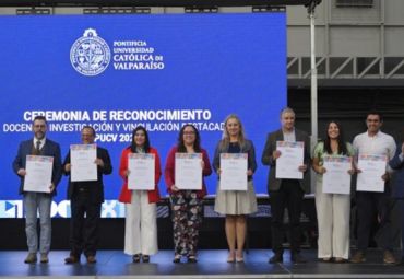 Ceremonia distinción de Profesores en Docencia, Investigación y Vinculación con el medio
