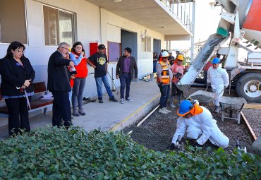 CFT PUCV implementó innovador pavimento permeable que optimiza la gestión de aguas lluvias