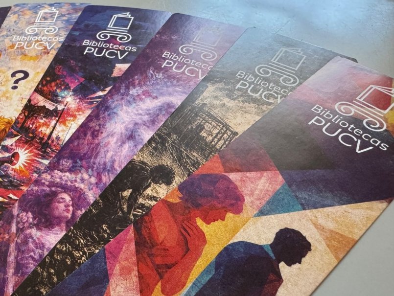 Bibliotecas PUCV lanza concurso “La Ruta del Marcapáginas” en el Mes del Libro 2026
