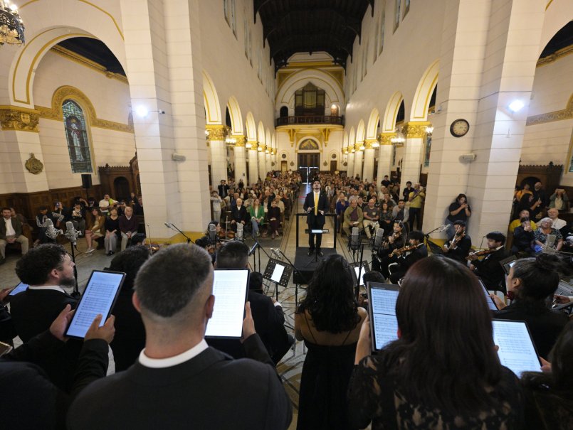 PUCV celebró Pascua de Resurrección con tradicional concierto en la Parroquia de Viña del Mar