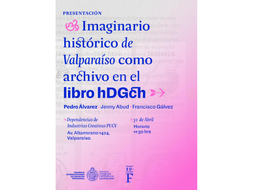 Charla magistral abordará la historia del diseño gráfico en Chile desde Valparaíso