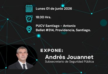 Subsecretario de Seguridad Pública inaugurará segunda versión del Diplomado en Inteligencia Estratégica