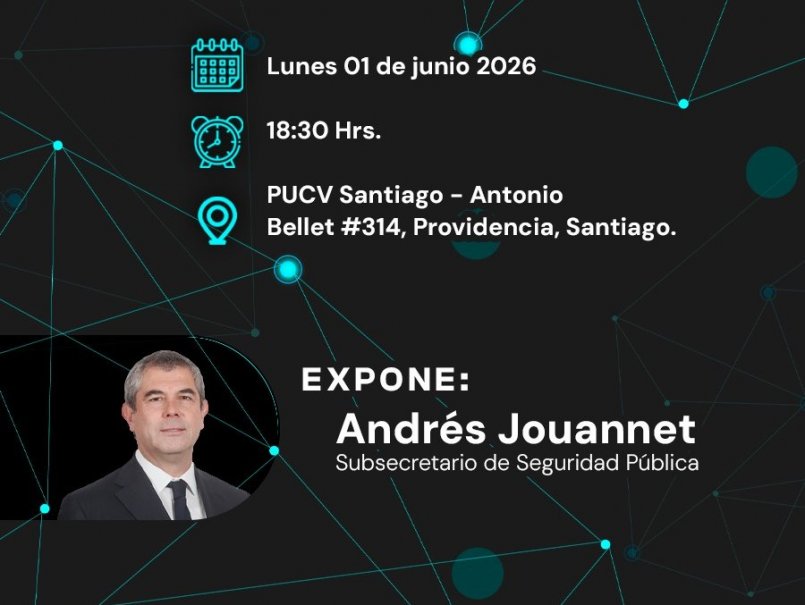 Subsecretario de Seguridad Pública inaugurará segunda versión del Diplomado en Inteligencia Estratégica