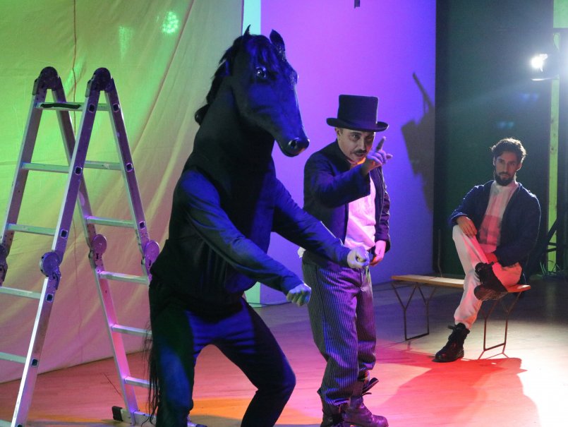 Académicos del IMUS participaron en montaje de “Woyzeck” en el IBC PUCV