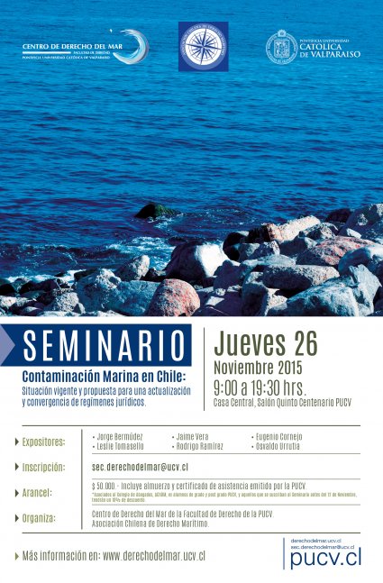 Seminario Contaminación Marina en Chile