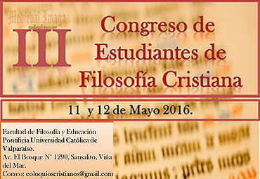 III Congreso de Estudiantes de Filosofía Cristiana