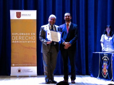 Ceremonia del Diplomado en Derecho Administrativo