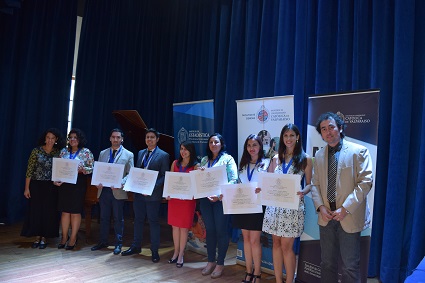 Nuevos graduados en Magíster de la Facultad de Ciencia reciben su diploma en Casa Central