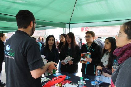 Última Feria Saludable del 2015 se realizó en el Campus Curauma