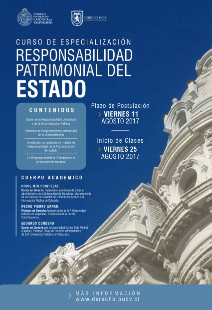 Curso de especialización Responsabilidad Patrimonial del Estado