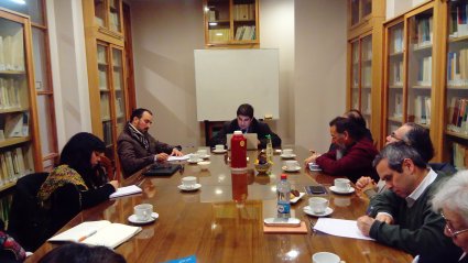 Profesor Mariano Crespo imparte una conferencia en el marco del Grupo de Estudios sobre Humanismo social