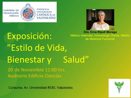 Exposición: "Estilo de Vida, Bienestar y Salud"