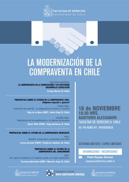Seminario “La modernización de la compraventa en Chile”