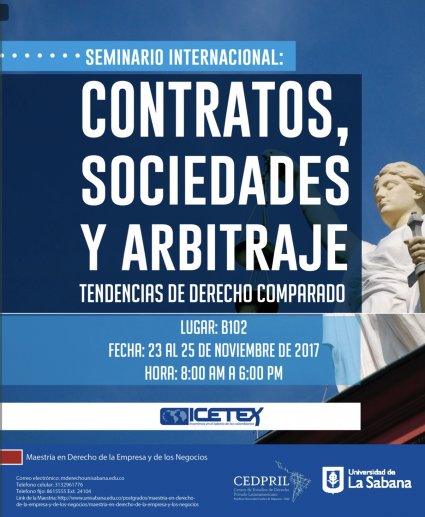 Profesor Álvaro Vidal participa en seminario internacional en Colombia