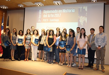 Finaliza la tercera versión del Diplomado en Historia del Arte PUCV en Santiago