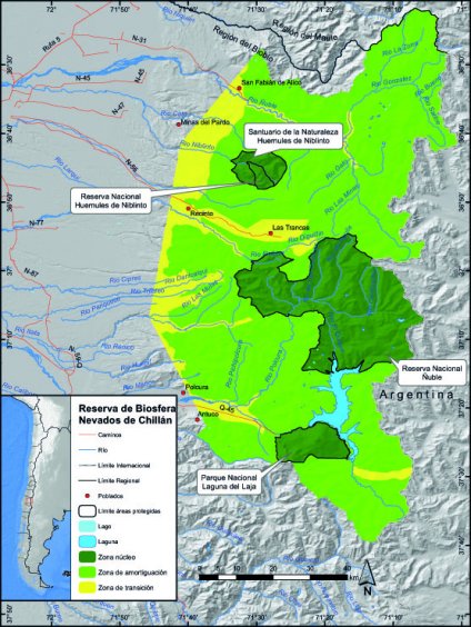 Reserva de la Biósfera Corredor Biológico Nevados de Chillán – Laguna del Laja