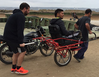 Docentes de la PUCV crean prototipo de silla Mono-rueda para mejorar la accesibilidad a la naturaleza
