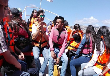 Estudiantes PACE participan de tradicional Tour por Valparaíso