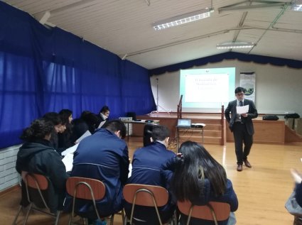 Programa de Negociación y Resolución de Conflictos imparte taller en colegio de Quillota