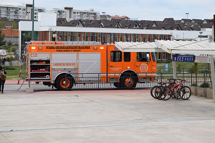 Simulacro de Incendio en Campus Curauma