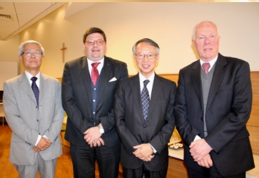 Destacado profesor de la Hitotsubashi University de Japón visitó CEA