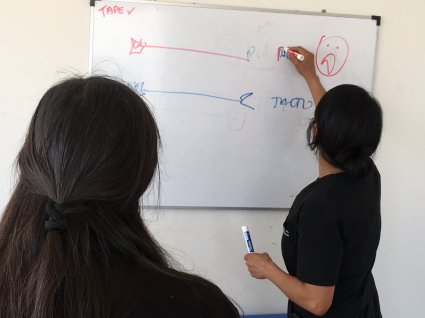 Estudiantes PACE visitan Centro de Kinesiología UVM