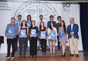 PUCV realiza ceremonia de despedida a 78 alumnos que realizarán intercambio durante el primer semestre de 2019