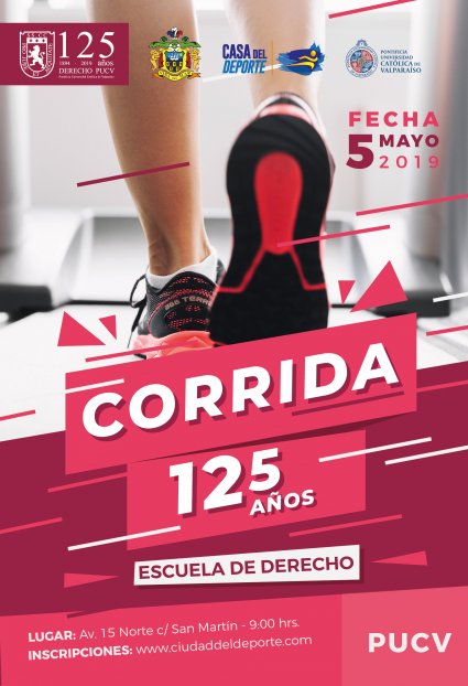 Corrida "125 Años Escuela de Derecho PUCV"