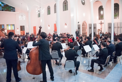 Rancagua, Limache y Viña del Mar fueron escenario de los tradicionales conciertos de Semana Santa PUCV