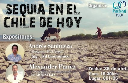 Charla "Sequía en el Chile de hoy"