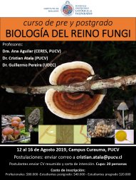 Curso de Pre y Postgrado: Biología del Reino Fungi