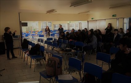 Estudiantes de cuarto medio conocen cómo postular a la educación superior