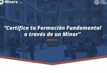 “Minors PUCV es una certificación de pregrado que profundiza y complementa la formación académica del estudiante”