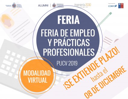 6ta Feria de Empleo PUCV modalidad virtual