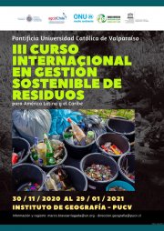 III CURSO INTERNACIONAL EN GESTIÓN SOSTENIBLE DE RESIDUOS