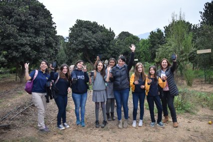 Estudiantes del proyecto Explora realizan pasantía en Escuela de Agronomía