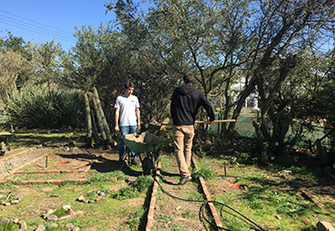 Curso de Manejo de Malezas recupera cactario de la Escuela de Agronomía