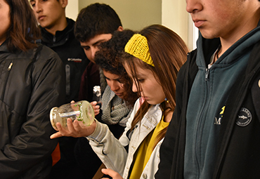 Alumnos de colegios de la región visitan la Escuela de Agronomía durante nueva jornada de Día Abierto PUCV
