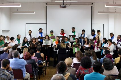 Coro Ex Cordibus realizó "Concierto por la Paz y la Dignidad de Chile"