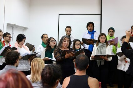 Coro Ex Cordibus realizó "Concierto por la Paz y la Dignidad de Chile"