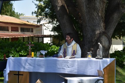 Misa de Navidad en Escuela de Agronomía