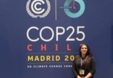 Investigadora Rocío Parra participa en la COP25